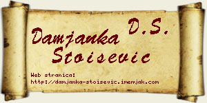 Damjanka Stoišević vizit kartica